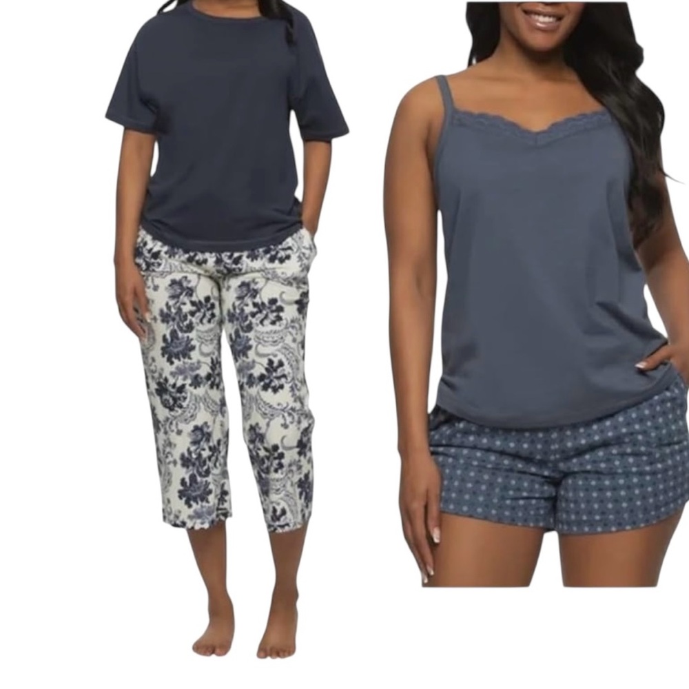 Felina Midnight Blue Pajama Duo